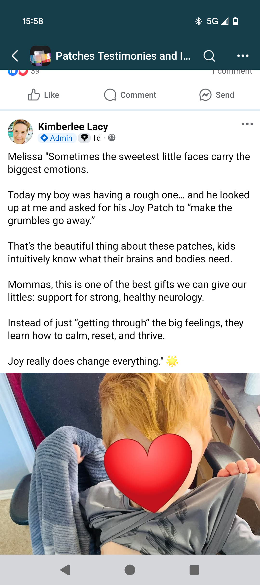 Joy Super Patch