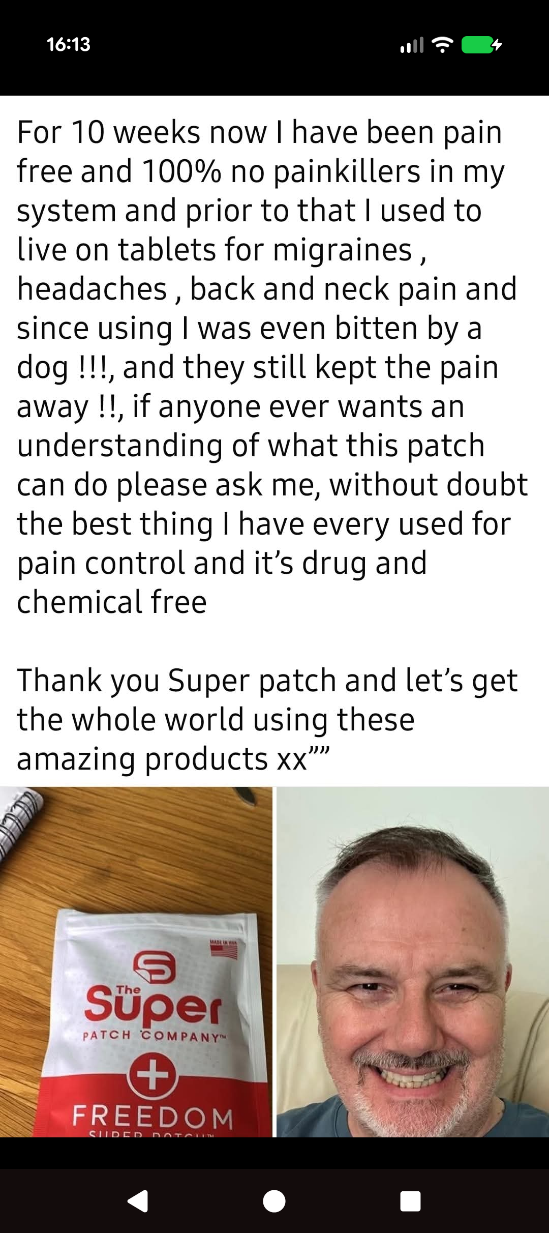 Joy Super Patch