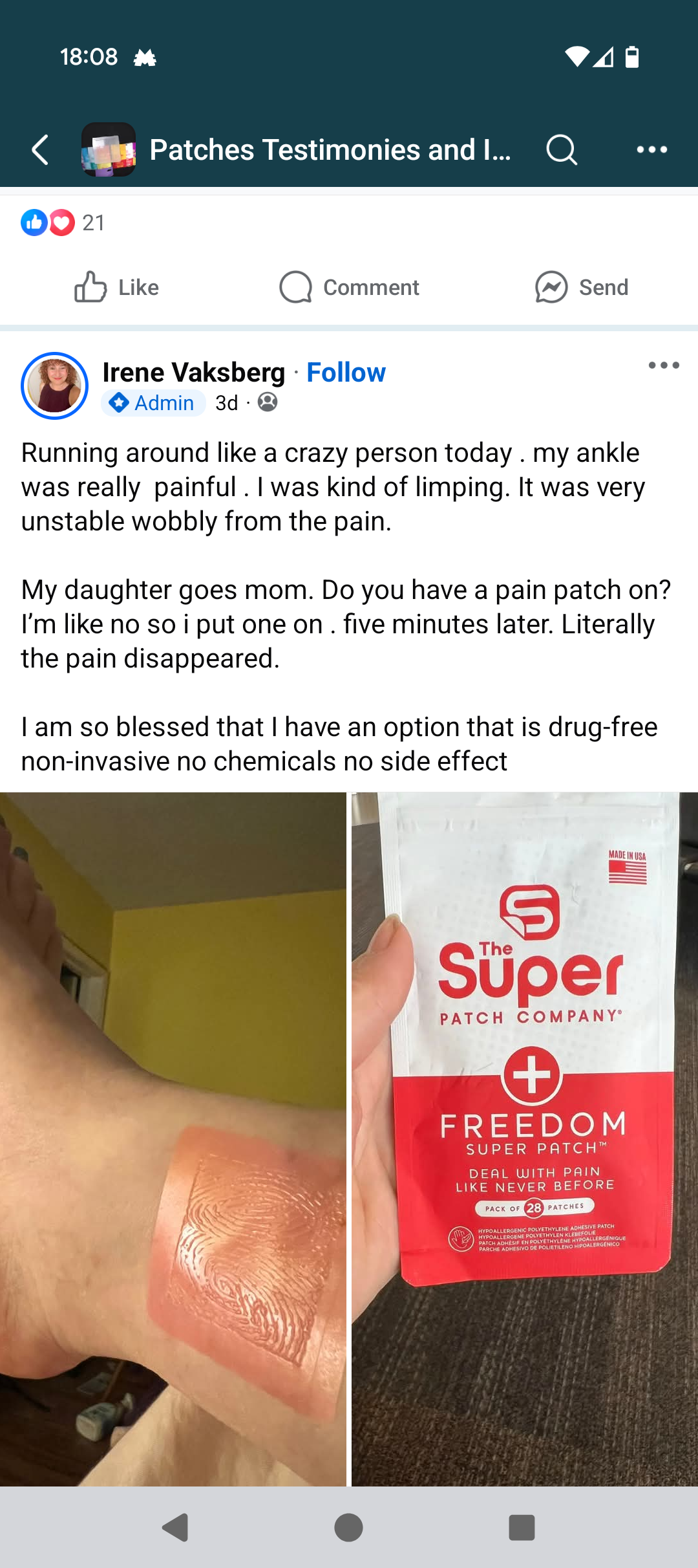 Joy Super Patch