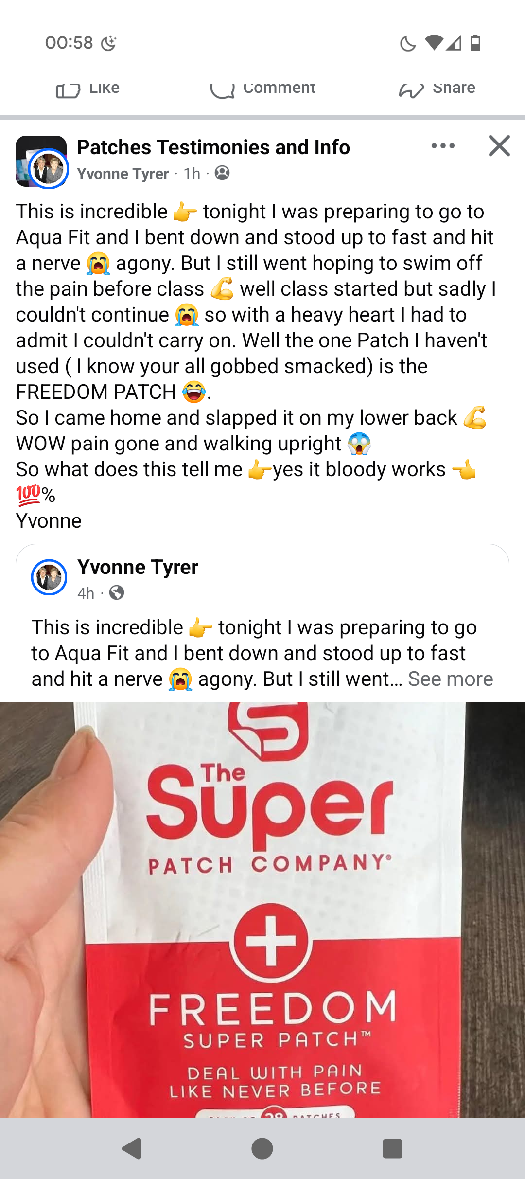 Joy Super Patch