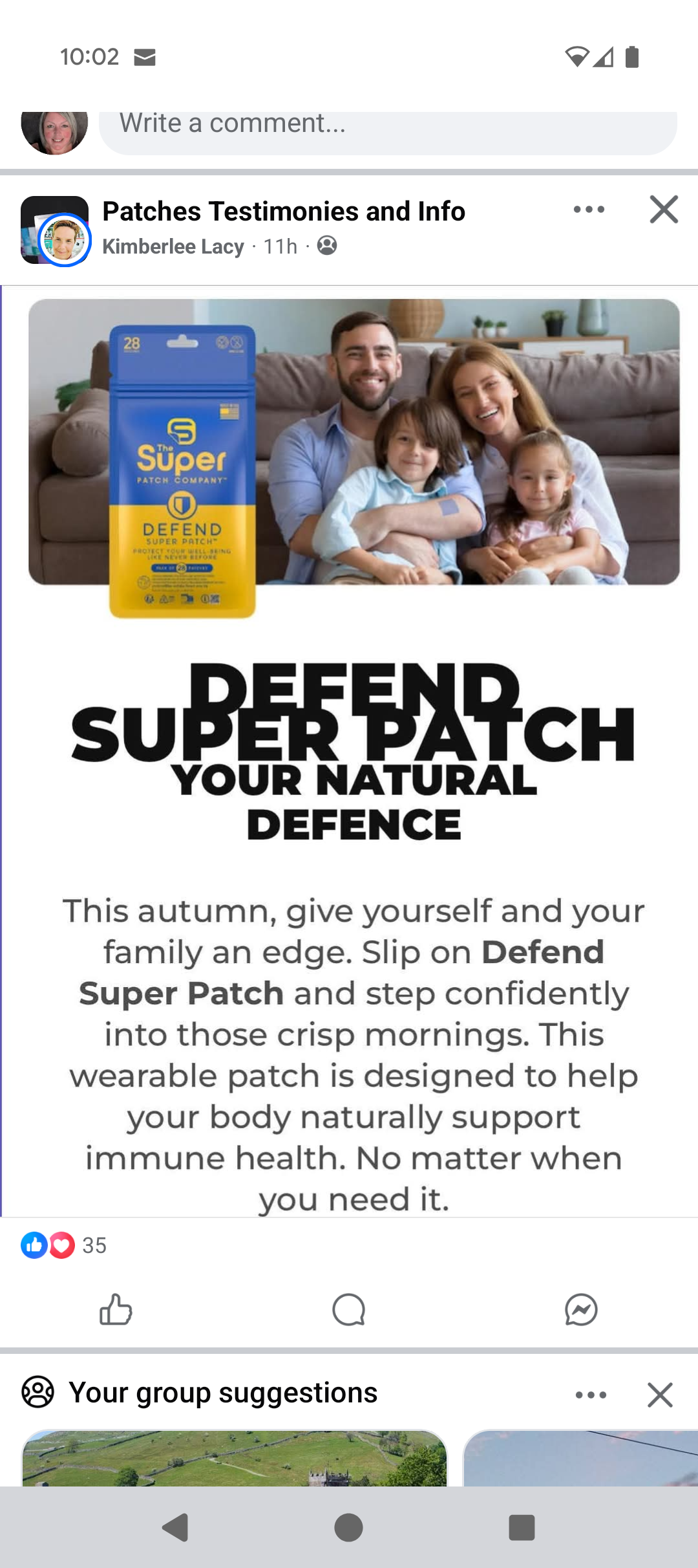 Joy Super Patch